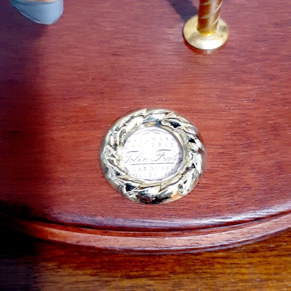 Hallmark Galleries Tobin Fraley Carousel Collection Limited Edition Charles Loof - Picture 5 of 7